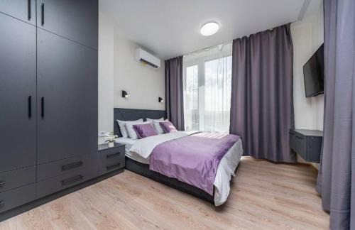 Dobrovelychkivka Apartment | Шикарні апартаменти Виговського 4012, ЖК Варшавський, 5 хв Ретровіль, Вишгород