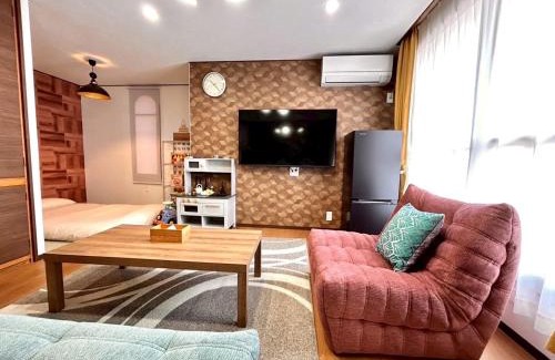 Asahikawa Apartment | かんたろうもねたろうの円宿ーNew!キッズエリア大好評!スキー場3ヶ所アクセス良好!車で美瑛18分 旭川15分 コンビニ徒歩5分!