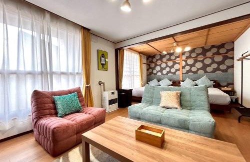 Asahikawa Apartment | かんたろうもねたろうの円宿ーNew!キッズエリア大好評!スキー場3ヶ所アクセス良好!車で美瑛18分 旭川15分 コンビニ徒歩5分!