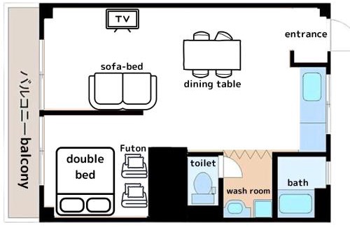 Kurume Apartment | セカンド-privatespace Second-