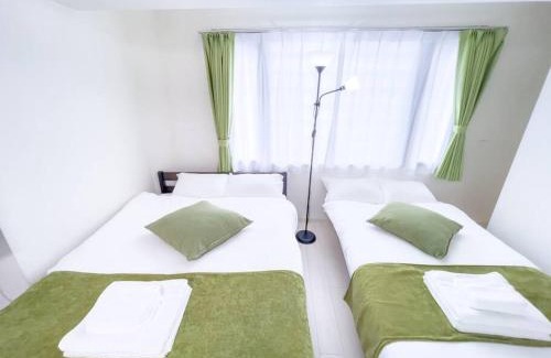 Shikitsuhigashi Apartment | 大国町・恵美須町駅からすぐのマンション1室/最大8名宿泊可能/新世界が徒歩圏内!
