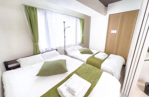Shikitsuhigashi Apartment | 大国町・恵美須町駅からすぐのマンション1室/最大8名宿泊可能/新世界が徒歩圏内!