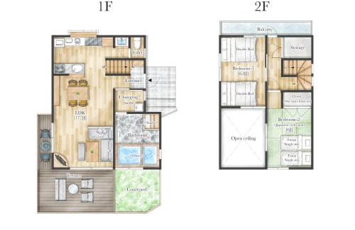 Nagawa House | 日田天ヶ瀬の源泉掛け流し温泉付き貸別荘 5名様まで同料金