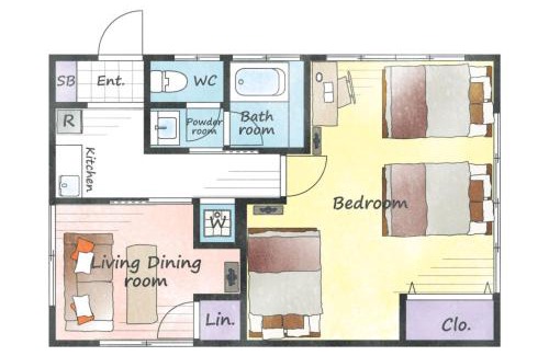 Shin-yashiki-cho House | 貸切戸建て3beds Private House Sleep Man