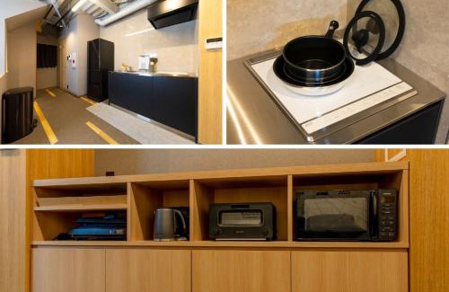 Higashishinsaibashi Apartment | 露天風呂付き一棟貸切ヴィラ 心斎橋6分 最大13名 ー Japanese Modern Private Villa with Open-Air Bath & Spacious Living near Shinsaibashi, Osaka