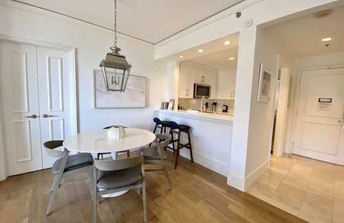 Key Biscayne Hotel | 1 Bdrm Ocean view Res. Suite w balcony, located at The Ritz, in Key Biscayne