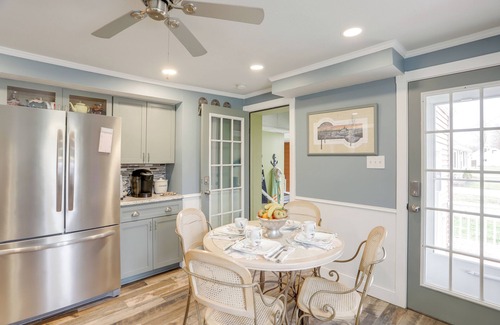 Port Clinton Cottage | 1 Block to Beach: Home w/Hot Tub in Port Clinton!