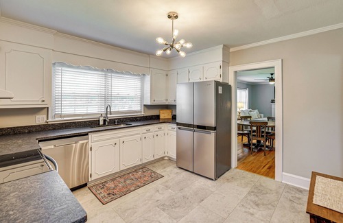 Greer House | 1 Mi to Downtown Greer: Family Home w/Gazebo!