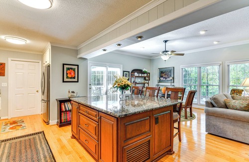 Hudson House | 1 Mi to Dtwn: Home w/Fire Pit & Deck in Hudson!