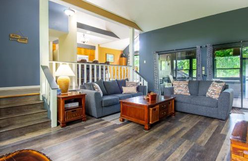 Osage Beach House | 1 Mi to Margaritaville Resort Cottage with Fire Pit