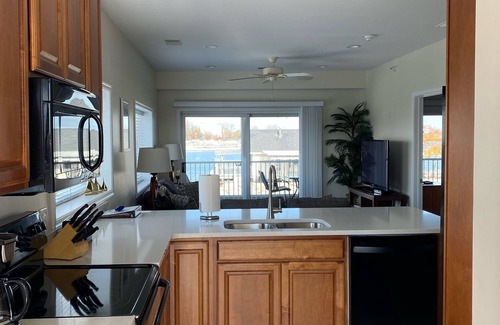 Gypsum Condo | 1 of 4 Waterfront Rental Units - Clean, Safe & Small Complex Sleeps 8-32