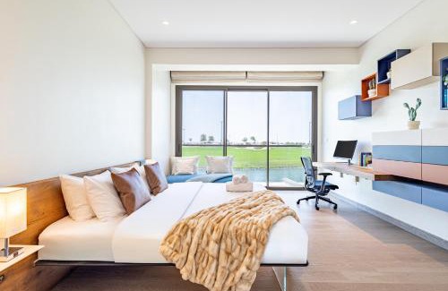 Abu Dhabi Apartment | #1 Villa in Yas - Private Pool - Full Golf Course View - Amazing BBQ - 5 min from F1, Ferrari World, Yas Mall, Warner Bros, Golf, etc