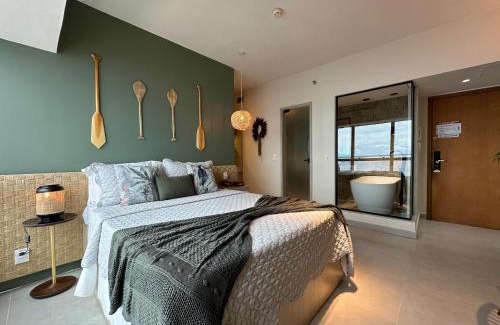 Ponta Negra Apartment | 1111 Studio de Luxo com vista deslumbrante para o Rio