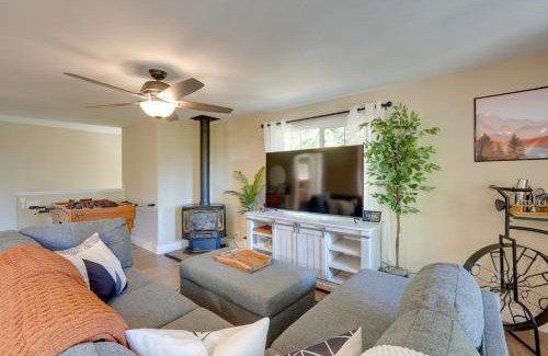 Pollock Pines House | 12 Mi to Apple Hill Family-Friendly Cabin Retreat