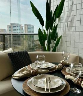 Ponta D'areia Apartment | (1305) Studio moderno e aconchegante no Calhau