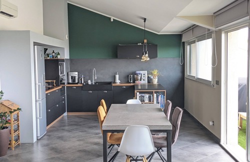 Biguglia Apartment | 145m2 roof villa with unobstructed view of the sea, pond and islands,