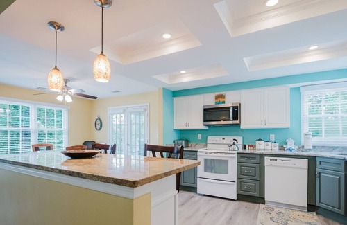 Shipyard Plantation Condo | 147 Evian - Lagoon & Golf Course View, Pool/Tennis