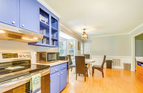 Fuquay-Varina House | 15 Mi to Raleigh: Pet-Friendly Home w/Fire Pit!