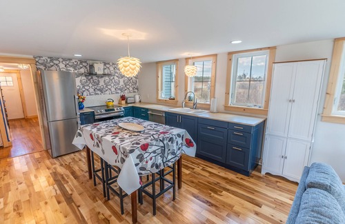 Lubec Cottage | 1840's oceanfront cottage full of modern updates and historic Maine charm.