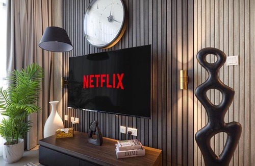 Sharjah Apartment | 1BR Aesthetic Home by Blue Cloud Holidays