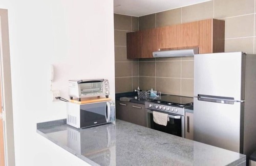Anahuac Apartment | 1BR apt high speed WiFi , minimalist chic decor, with all the amenities