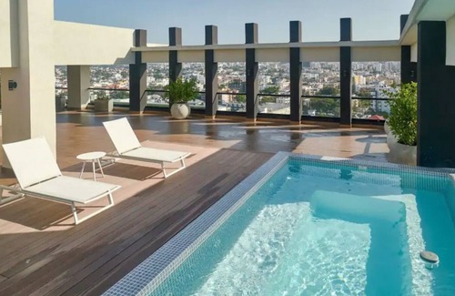 Santo Domingo Apartment | "1br Luxury Condo Jacuzzi/gym Mountains View Ph04"