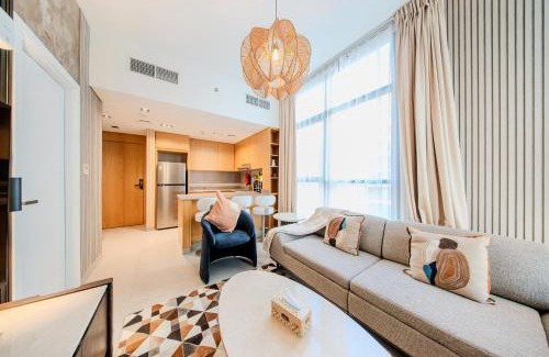Sharjah Apartment | 1BR Marble Mansion by Blue Cloud Holidays