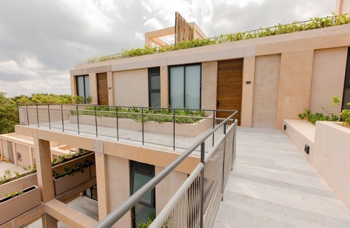 Villa Juarez Apartment | 1BR Pool & Golf Course in Corasol