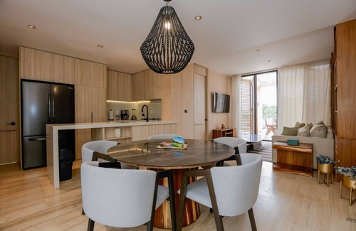 Villa Juarez Apartment | 1BR Pool & Golf Course in Corasol