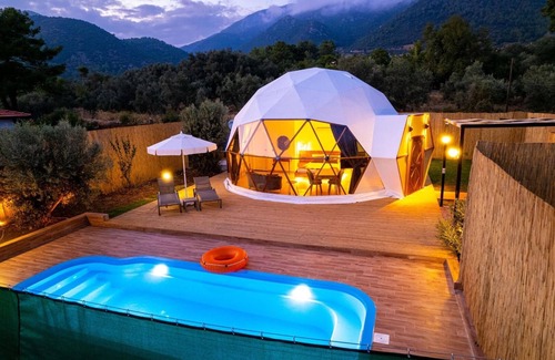Fethiye Villa | 2+1 Conservative Dome Glamping