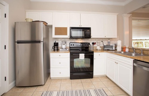 North Litchfield Beach Condo | 2 bed, 2 bath Renovated Lake-View End Unit at Litchfield by the Sea