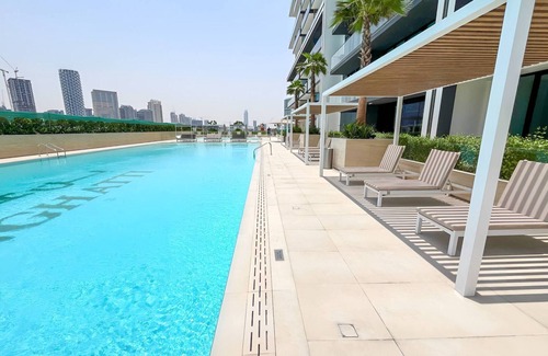 Jumeirah Village Apartment | 2 Bed, Private Pool, Big Terrace, Solysian Stay