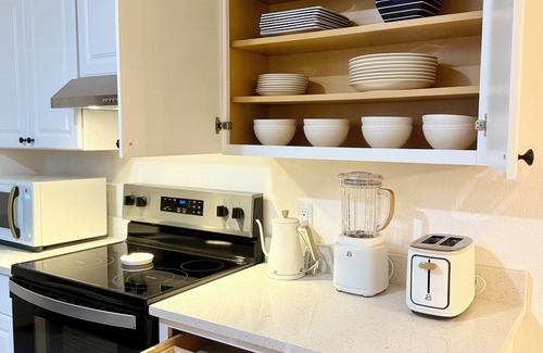 Spring Hill House | 2-bedroom house with fully fenced in backyard with private pool.