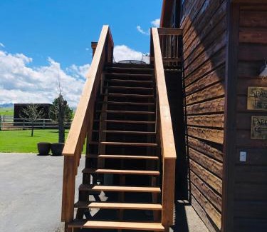 Bozeman Apartment | 2 Bedroom Loft on Horse, Goat, Donkey and Cow Farm