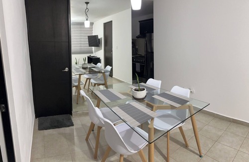 Coronango Apartment | 2 Bedroom Modern Apartment with Pool in Puebla near VW & Val’Quirico