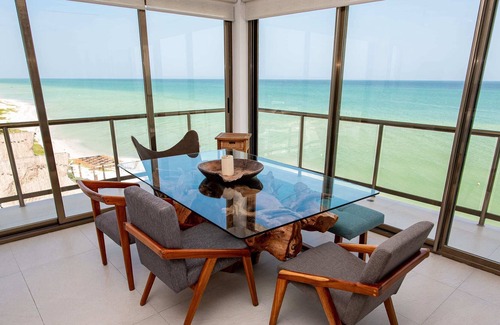 San Benito Apartment | 2 Lux beachfront PH, roof & jacuzzi best amenities