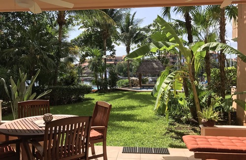 Puerto Aventuras Condo | 2 Master Bedrooms, 2.5 Bath, Ground Floor.
