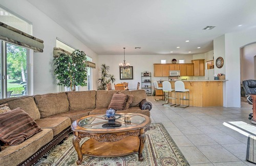 Indio Cottage | 2 Mi to Coachella: Indio Home w/Fire Pit!