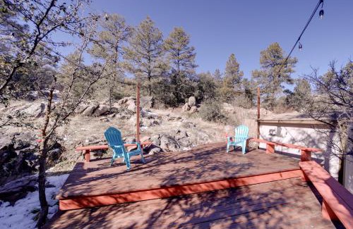 Prescott House | 2 Mi to Whiskey Row Tranquil Getaway with Deck!