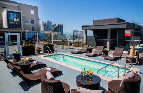 Little Italy Hotel | 2 Mid-Century Modern Rooms w/Skyline Views Near Dining, Zoo and Waterfront