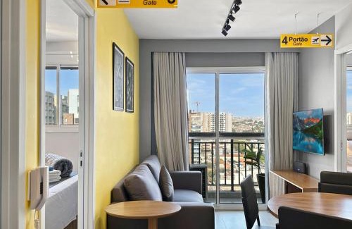 Nova Nazare Apartment | 2 quartos - AC - Home office - WiFi