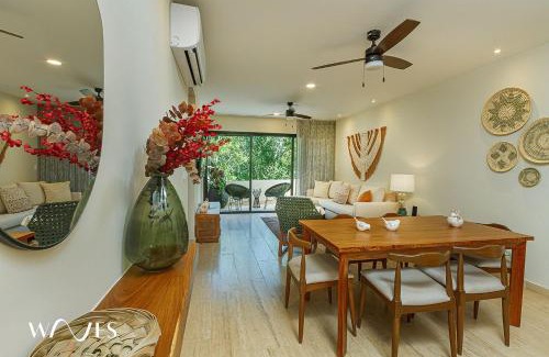 Tulum Apartment | 2 Rec. | Roof c/Infinity Pool + Jacuzzi | Amplio