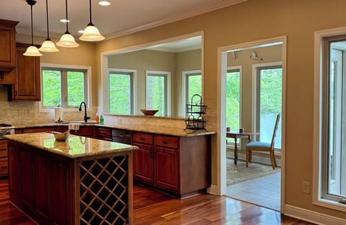 Dadeville House | 2 Story Dock w/Jump Platform & Outdoor TV/Stunning Views/Dog Friendly/Kayaks