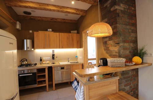 Schutzenplatz House | 2017 ecologically renovated, high quality furnished cottage with yard.