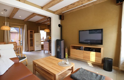 Schutzenplatz House | 2017 ecologically renovated, high quality furnished cottage with yard.