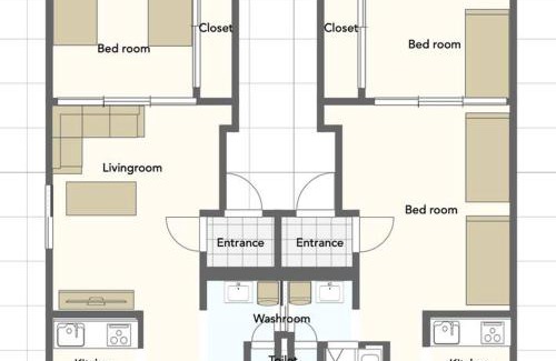 Shiroishi Apartment | 2024年3月新規オープン-最大16名-駐車場2台無料-大画面ゲーム&映画鑑賞-札幌中心部まで車で10分
