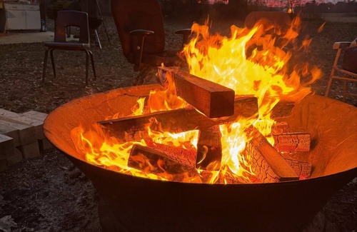 Centerville RV Rental | 2024 Total Eclipse RV site at the base of Petit Jean Mountain