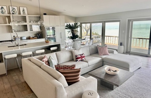 Beverly Shores House | (2025 Open!) Gorgeous Home With Private Pool & Panoramic Lake Views!