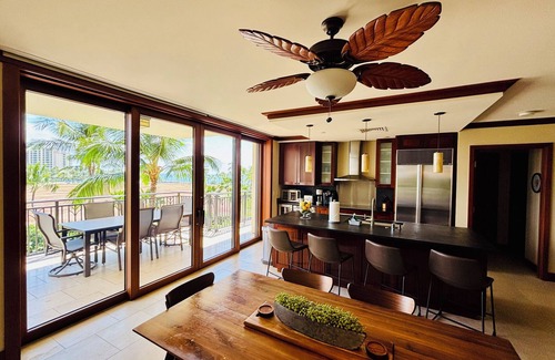 Ko Olina Villa | 2025 Upgrade, Ko Olina Beach Tower, Luxury 2BR&2BA Villa with Ocean + Pool Views