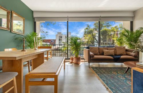 Colonia Roma Apartment | 205-2 3br 2baths Private terrace - Sleep 6 Roma Notre